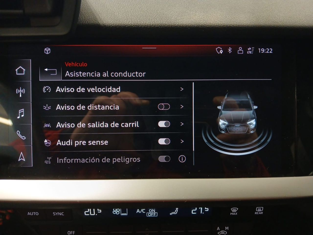 Audi A3 Sportback 30 TFSI 81kW (110CV) S tronic